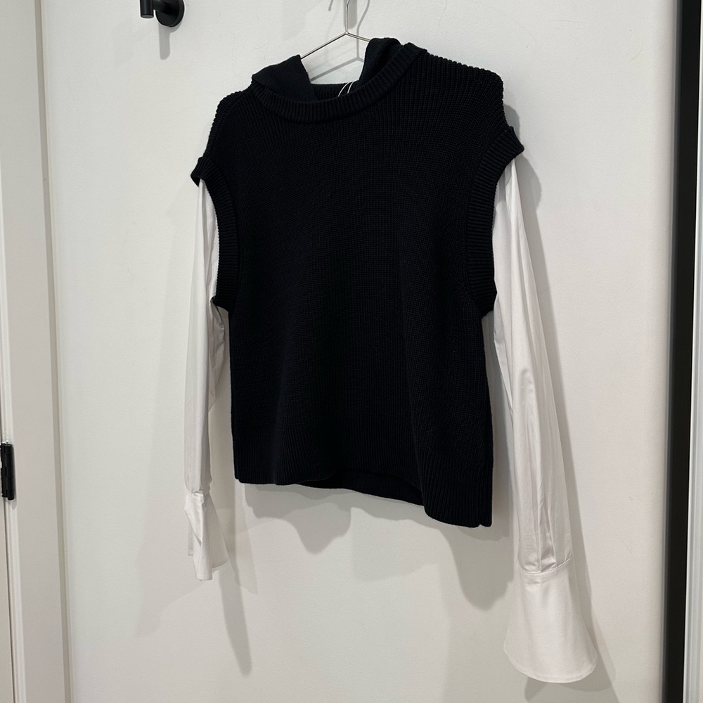 Jonathan Simkhai Standard Mini Skirt & Shirt Set - Picture 6 of 9